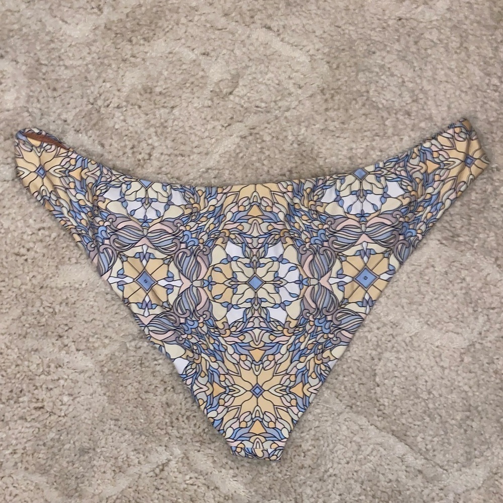 J. Crew NWT Active Curved Waist Cheeky Bikini Bottom UPF 50 Sun Protection 3X - Picture 2 of 6